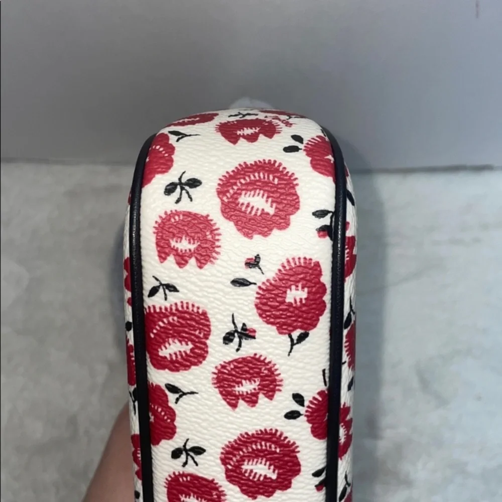 Coach Nolita 19 Floral Chalk/Black Multi Colored Shoulder Bag NWT